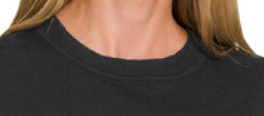 The Refined Essential Sweater BLACK