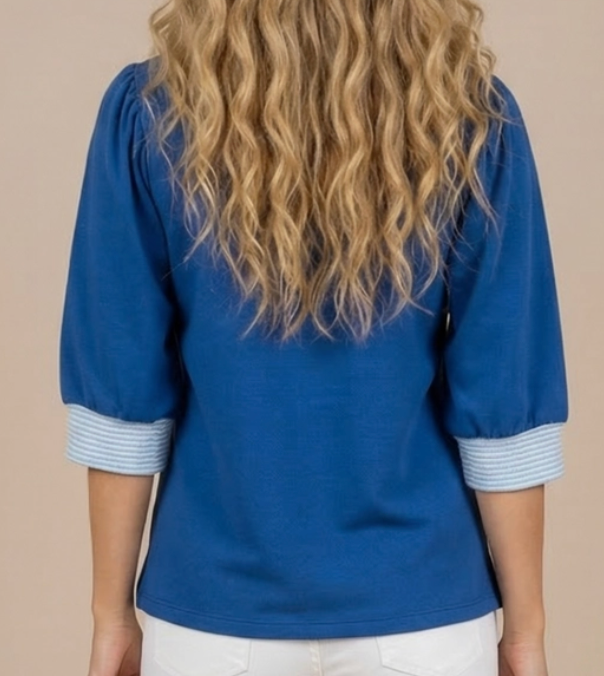 Polished Ease Polo Top ROYAL