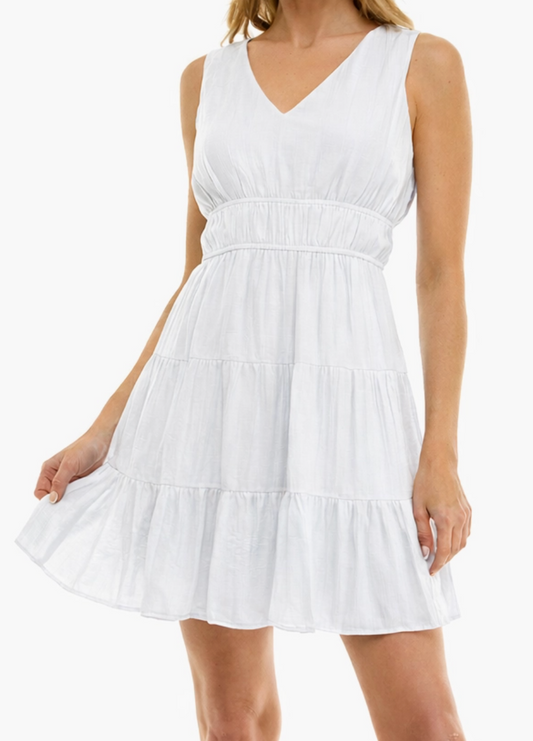 Simply Sweet Dress WHITE