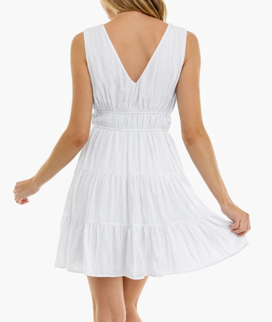 Simply Sweet Dress WHITE