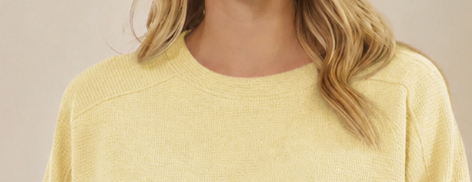 Sunny Days Cloud Knit YELLOW