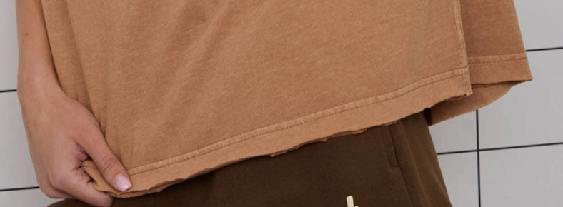Vintage Wash Essential Tee APRICOT