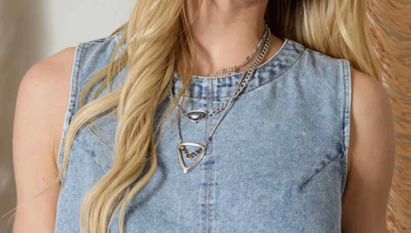 Easygoing Denim Tank