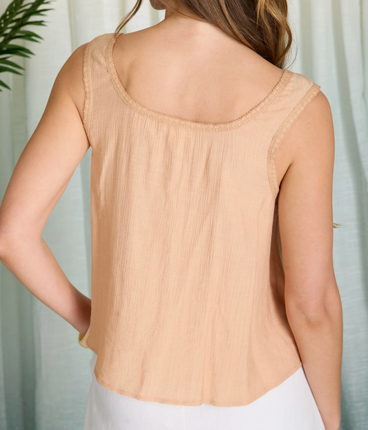Gracefully Yours Tank APRICOT