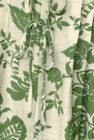 Garden Party Tie Tank GREEN