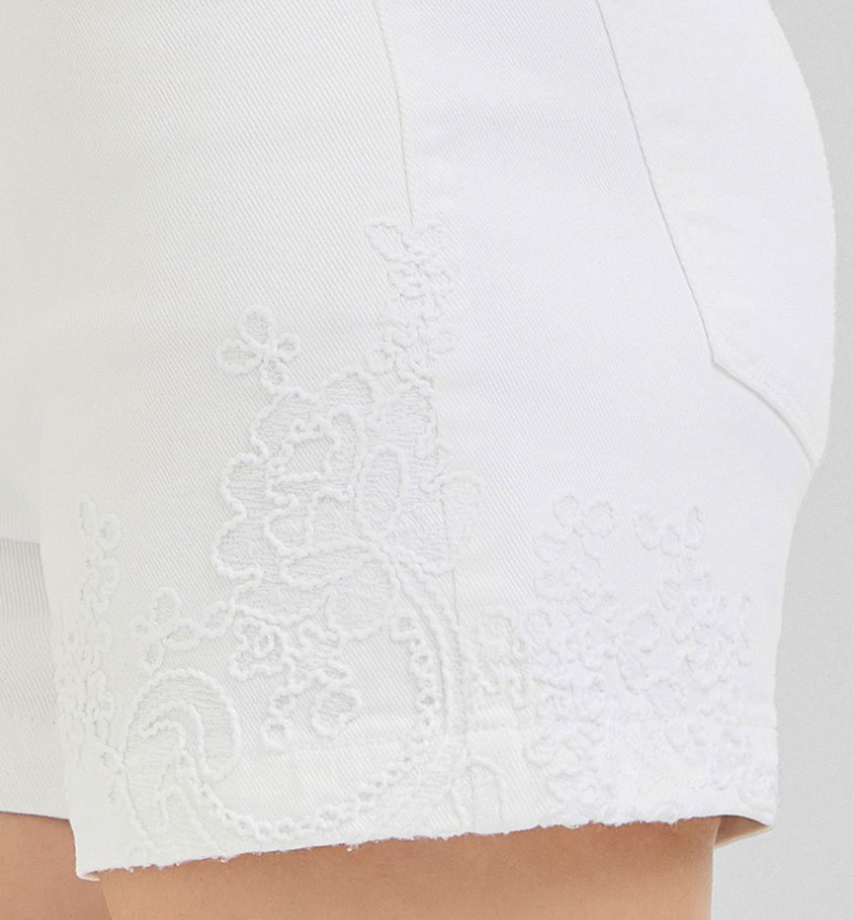 RISEN Embroidered Tum Ctrl Shorts HR 3.5"