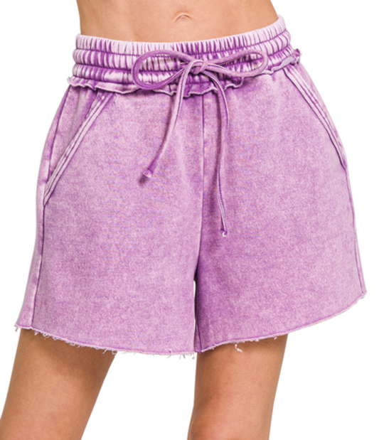 Relax & Repeat Lounge Shorts 4" VIOLET