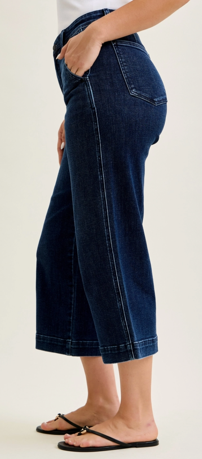 JUDY BLUE Trouser Ankle HR  27.5"