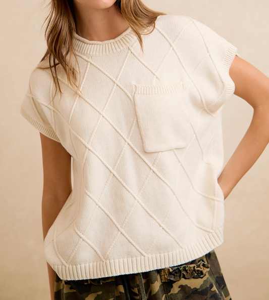 Timeless Texture Sweater IVORY