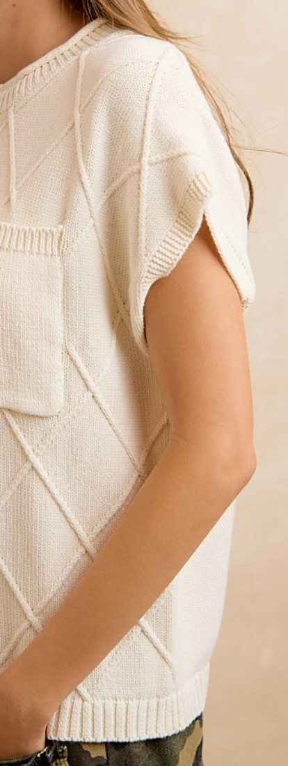 Timeless Texture Sweater IVORY