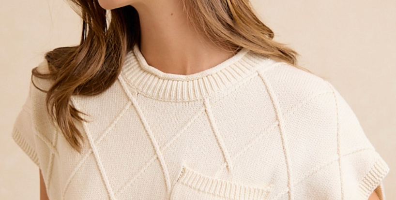 Timeless Texture Sweater IVORY