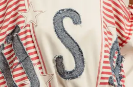 Americana Patchwork Pullover