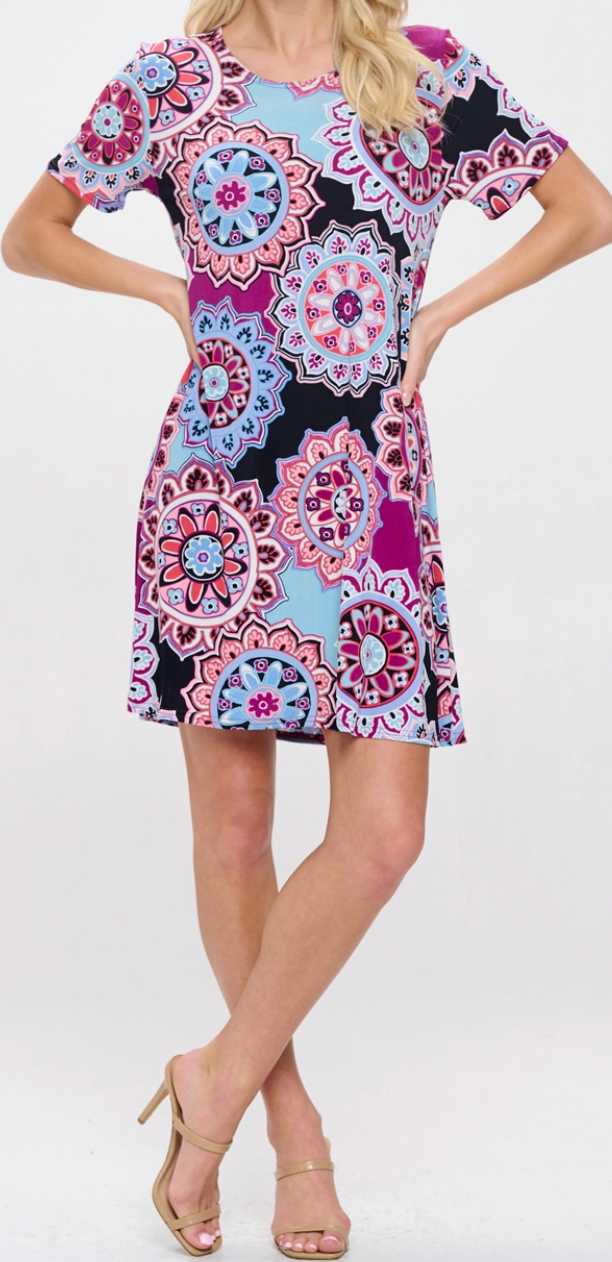 Kaleidoscope Dreams Dress MULTI