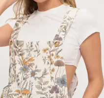 Wildflower Wanderer Overalls FLORAL