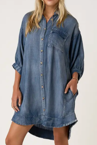 Barefoot Stroll Tencel Dress