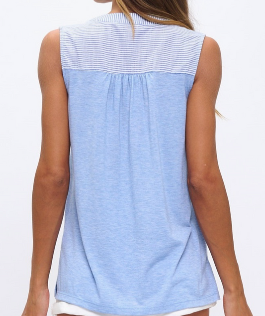 Harbor Breeze Tank BLUE