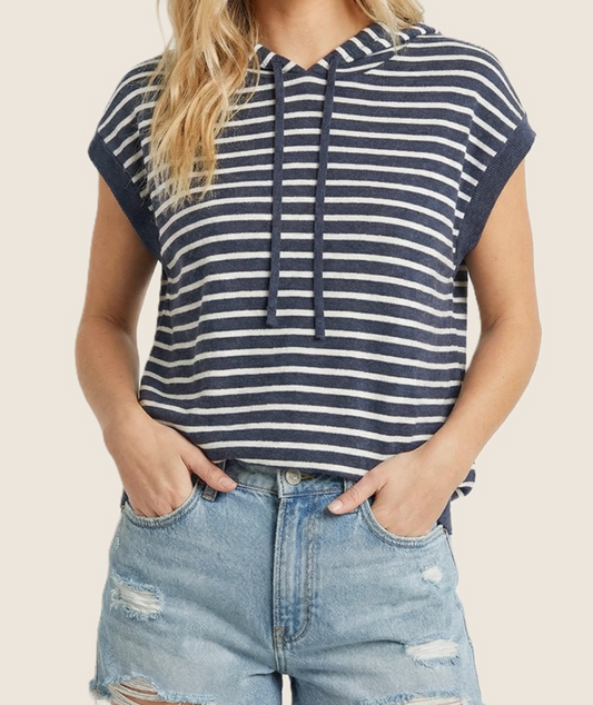 Adventure Awaits Hoodie Sweater NAVY