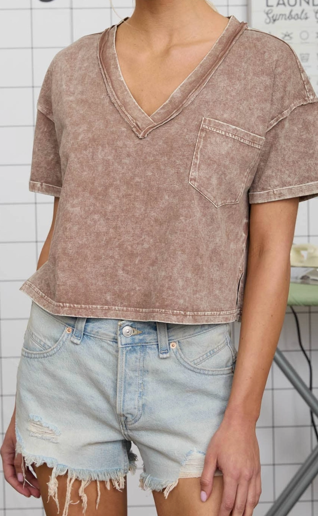 Mineral Wash Weekender COCOA