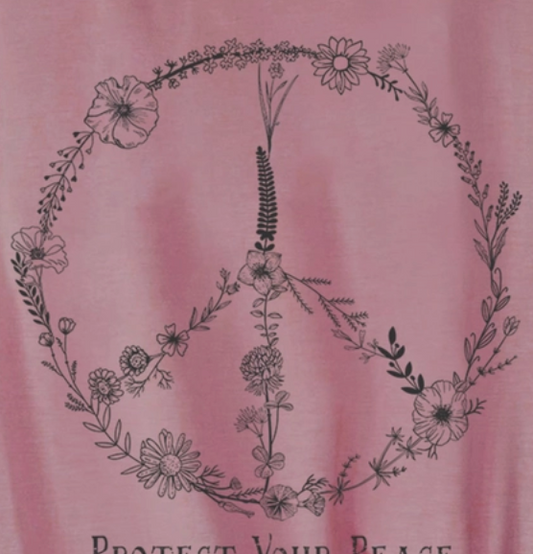 Protect Your Peace Tank MAUVE