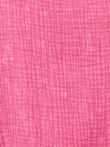 Easy Days Frayed Blouse PINK