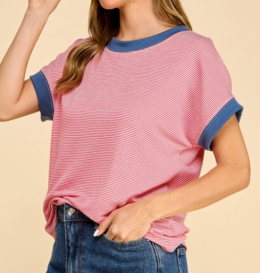 All~American Ease Tee RWB