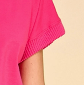 Simple Sophistication Knit FUCHSIA