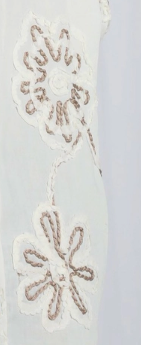 Wildflower Whimsy Blouse IVORY