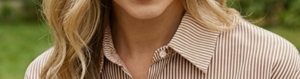 The Hampton Stripe Shirt BROWN