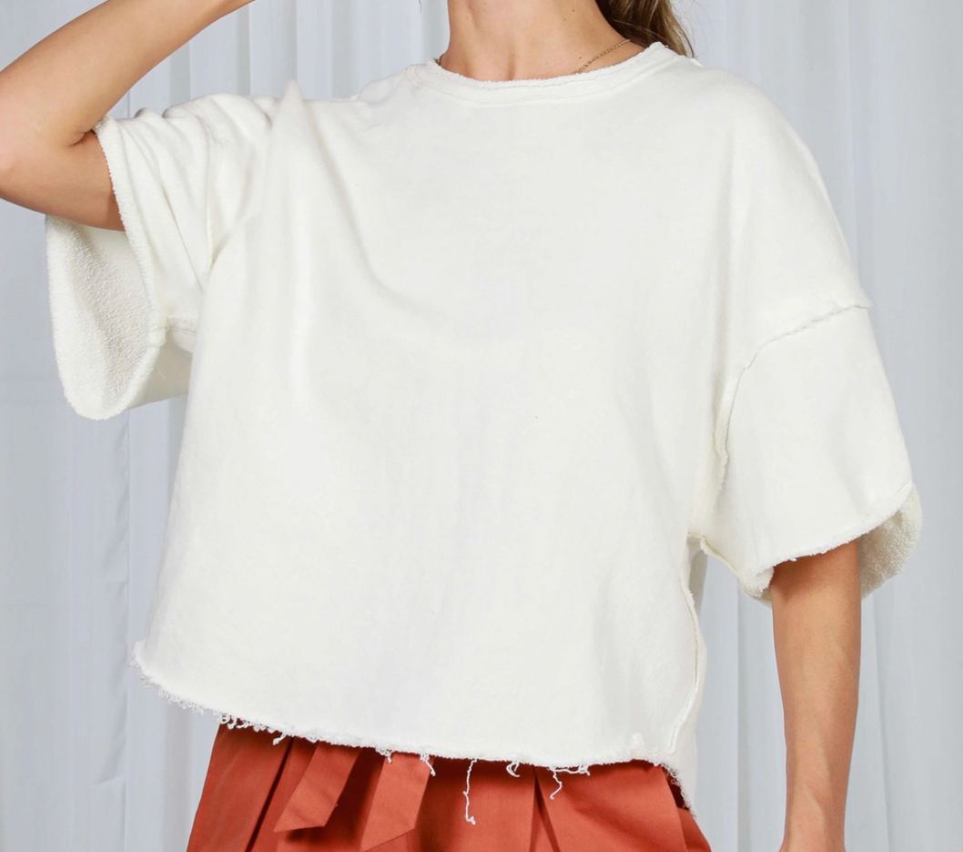 Cloud Nine Cotton Top CREAM