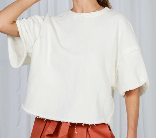 Cloud Nine Cotton Top CREAM