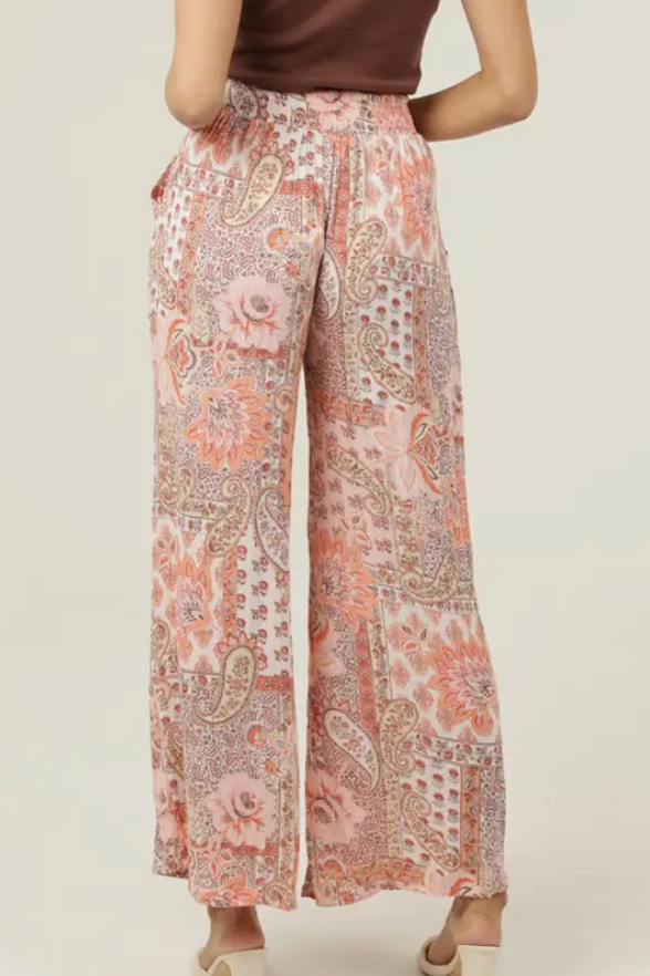 Blushing Paisley Pants