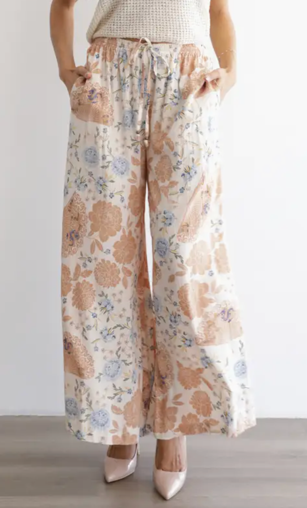 Vintage Bloom Pants IVORY