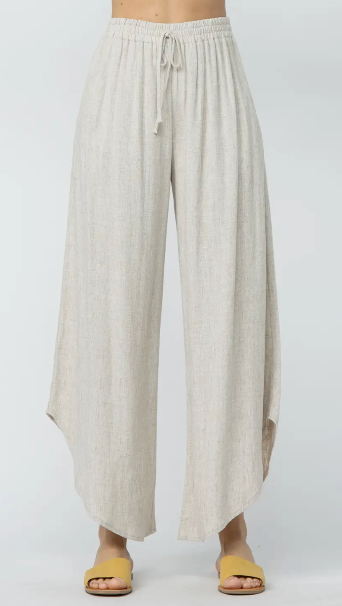 Barefoot Bliss Linen Pants NATURAL