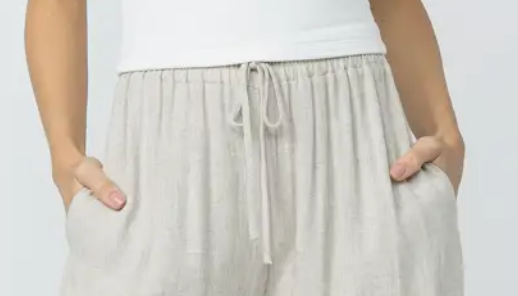 Barefoot Bliss Linen Pants NATURAL