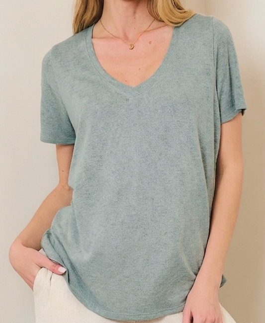 The Go-To Hacci Tee SEAGRASS