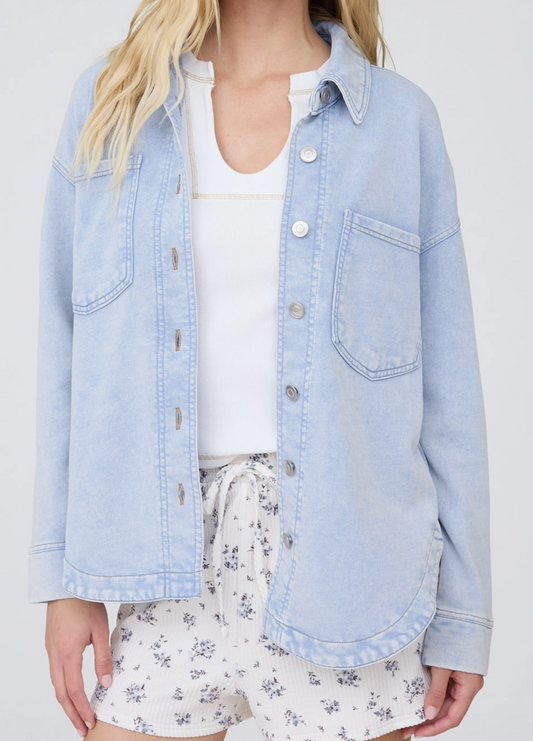 Chambray Dreams Shacket