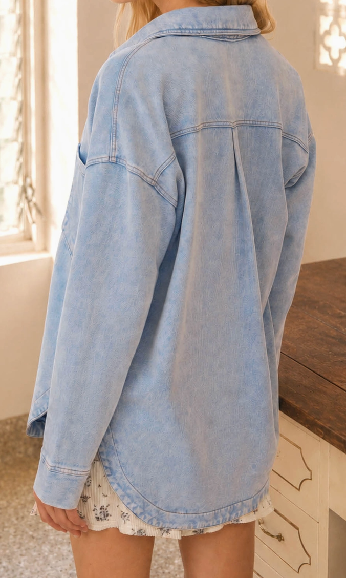 Chambray Dreams Shacket