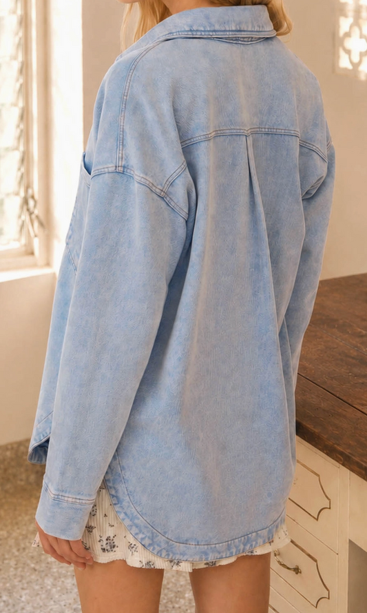 Chambray Dreams Shacket