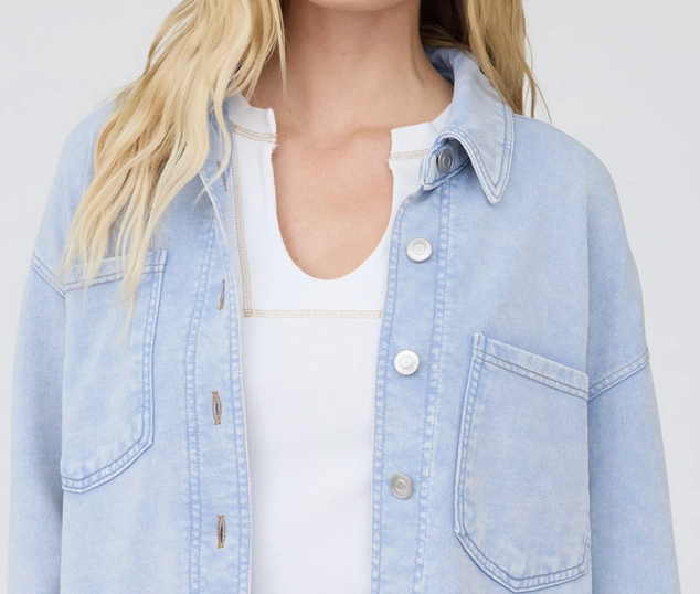 Chambray Dreams Shacket