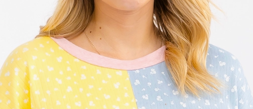 Sunshine Patchwork Top PINK