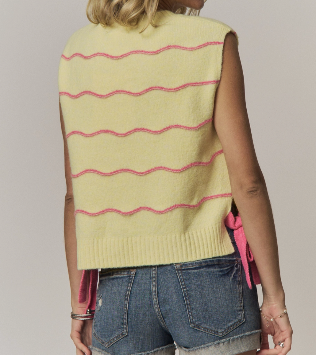Pink Lemonade Sweater Vest