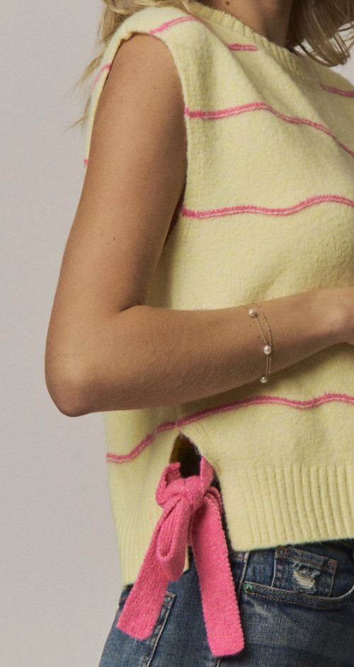 Pink Lemonade Sweater Vest