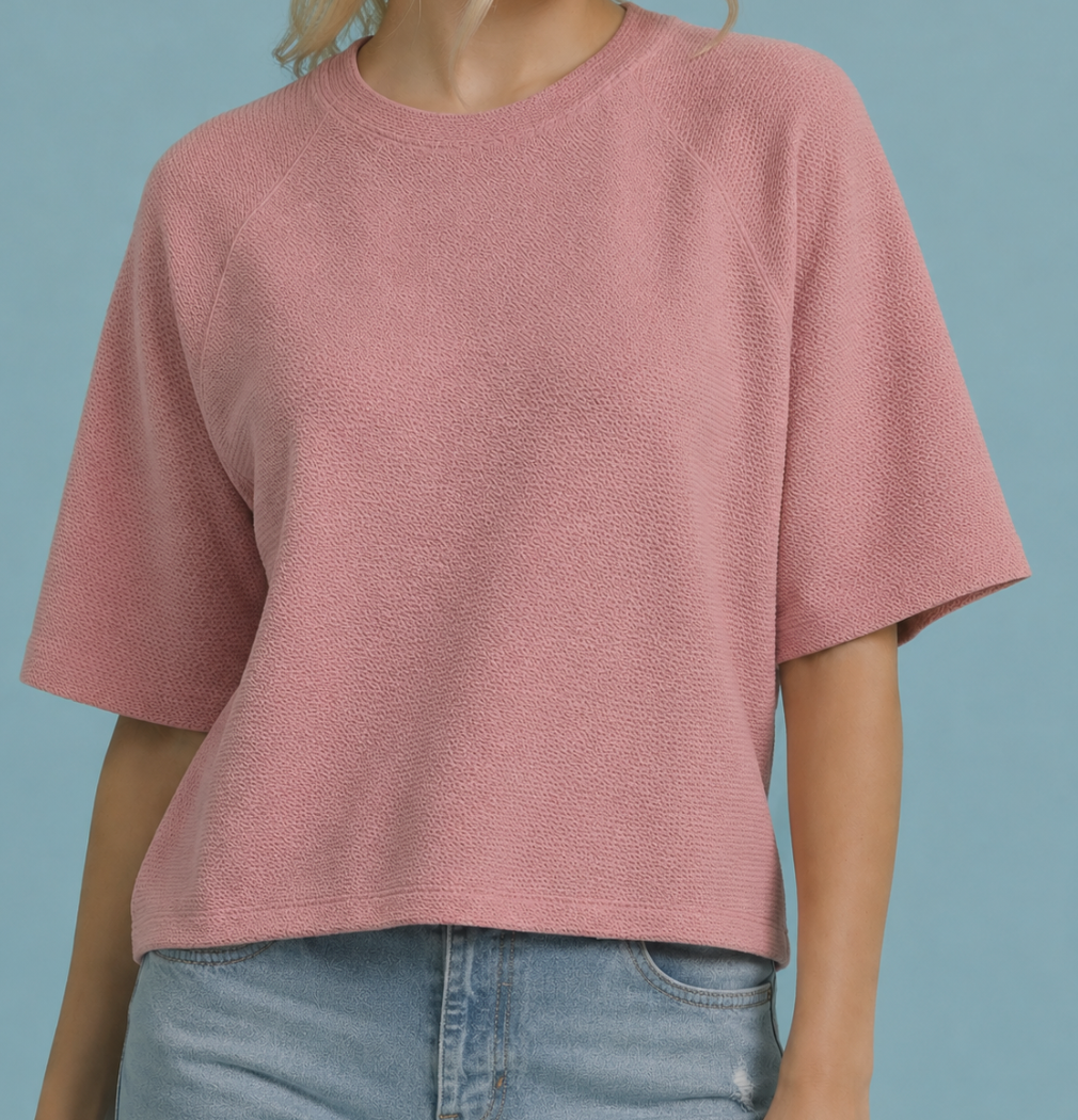 Sunny Days Cloud Knit BLUSH