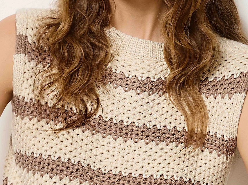 Café au Lait Sweater Tank MOCHA