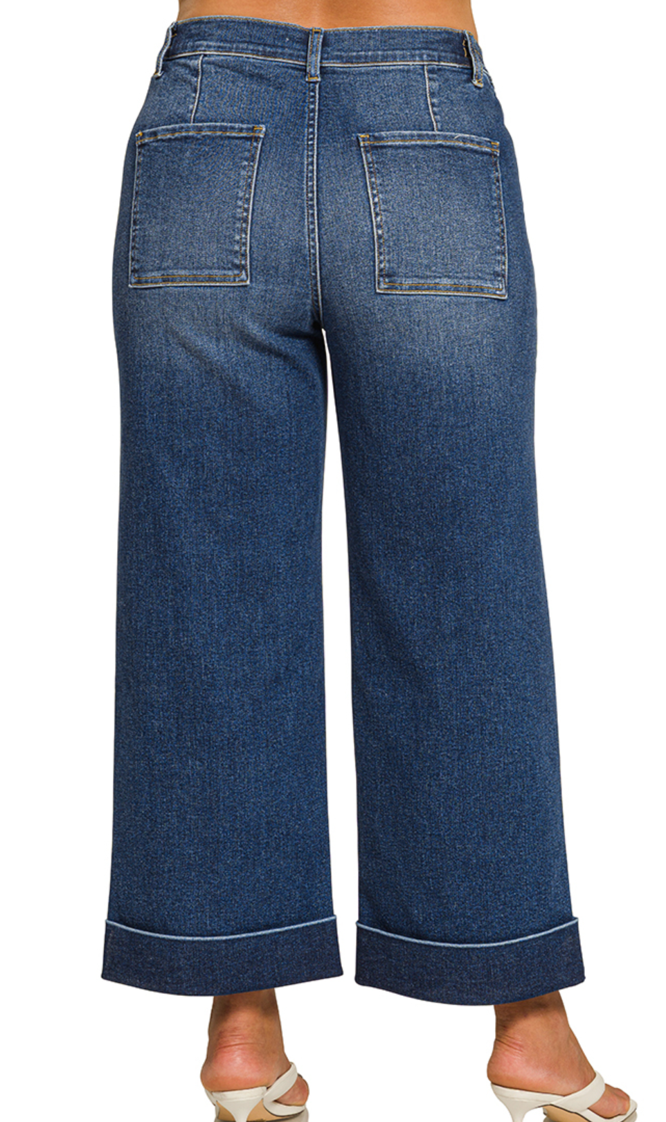 PS ZENANA Cuff Crop Trouser 27"