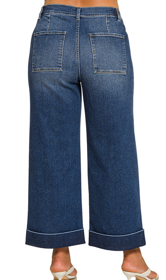 PS ZENANA Cuff Crop Trouser 27"