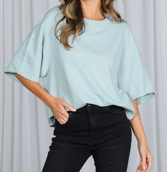 Cloud Nine Cotton Top BLUE