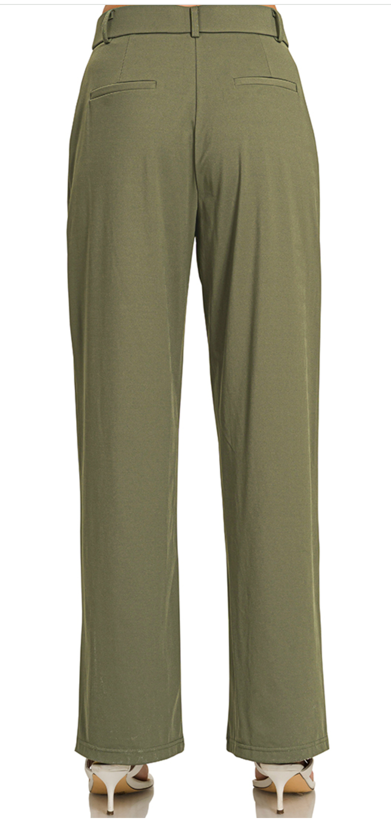 Simply Polished Trouser 30" OLIVE