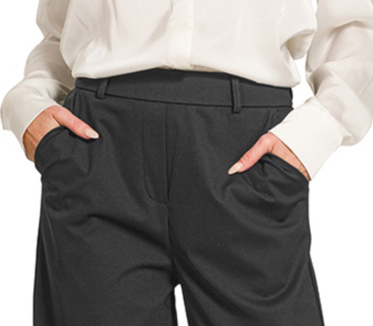 Simply Polished Trouser 30" BLACK