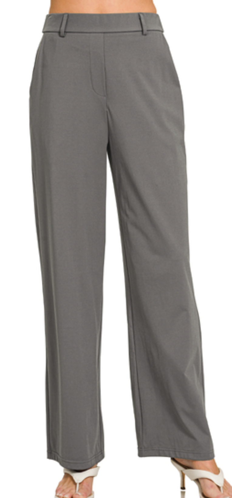 Simply Polished Trouser 30" CHARCOAL